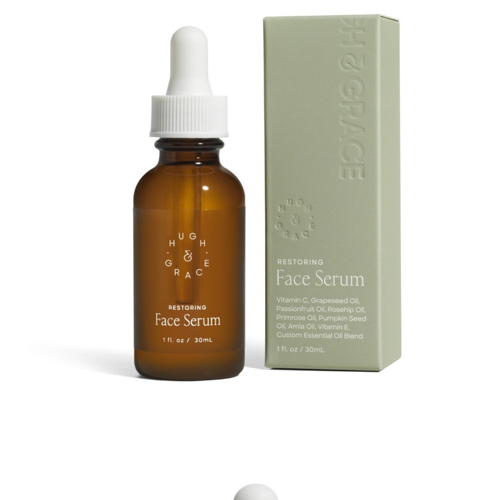 Brown Serum and Face Oil in Skincare